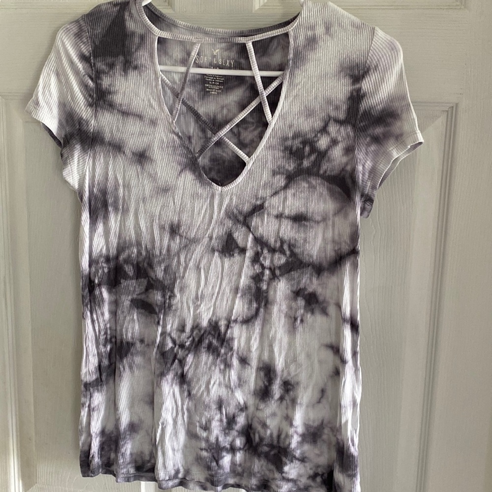 American Eagle Soft & Sexy Rib T-Shirt